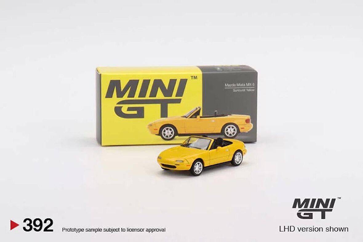 Mini GT 1:64 Mazda Miata MX-5 Sunburst Yellow