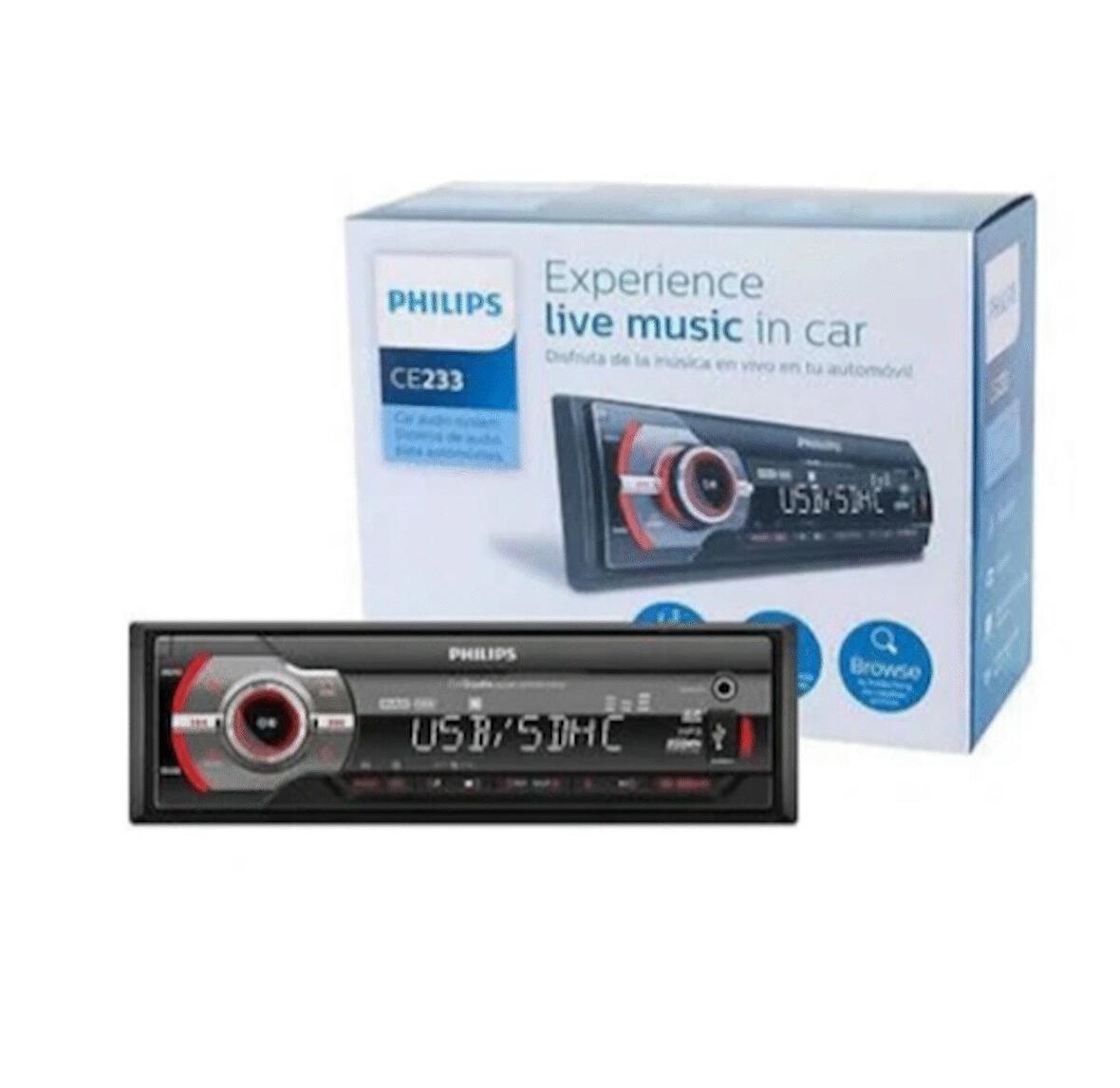 Philips CE233 Am/Fm/Usb/Aux Stereo Oto Teyp