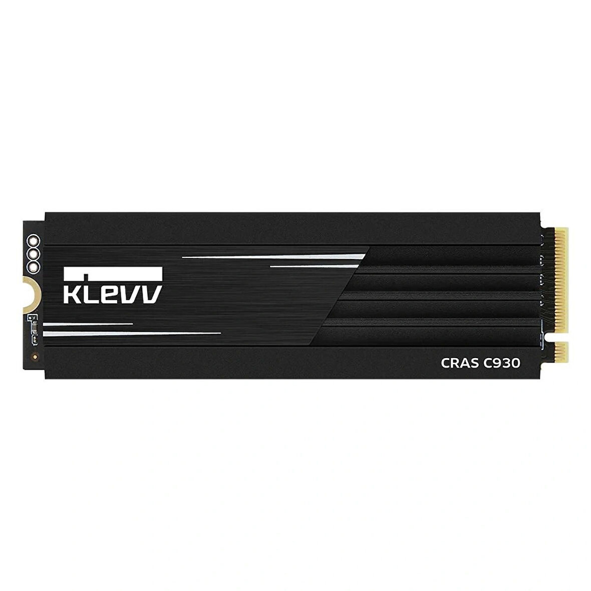 KLEVV Cras C930 1TB NVMe PCIe Gen4 x4 Okuma 7400MB – Yazma 6400MB PS5 Uyumlu Soğutuculu M.2 SSD (K01TBM2SP0-C93)