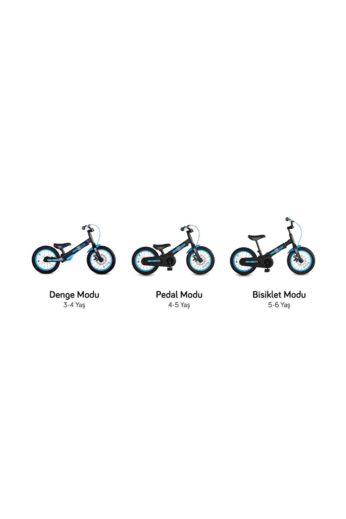 SmarTrike Xtend 3'ü 1 Arada Büyüyen Çocuk Bisikleti, 3-7 Yaş için Dengeden Pedala Eğitim Bisikleti