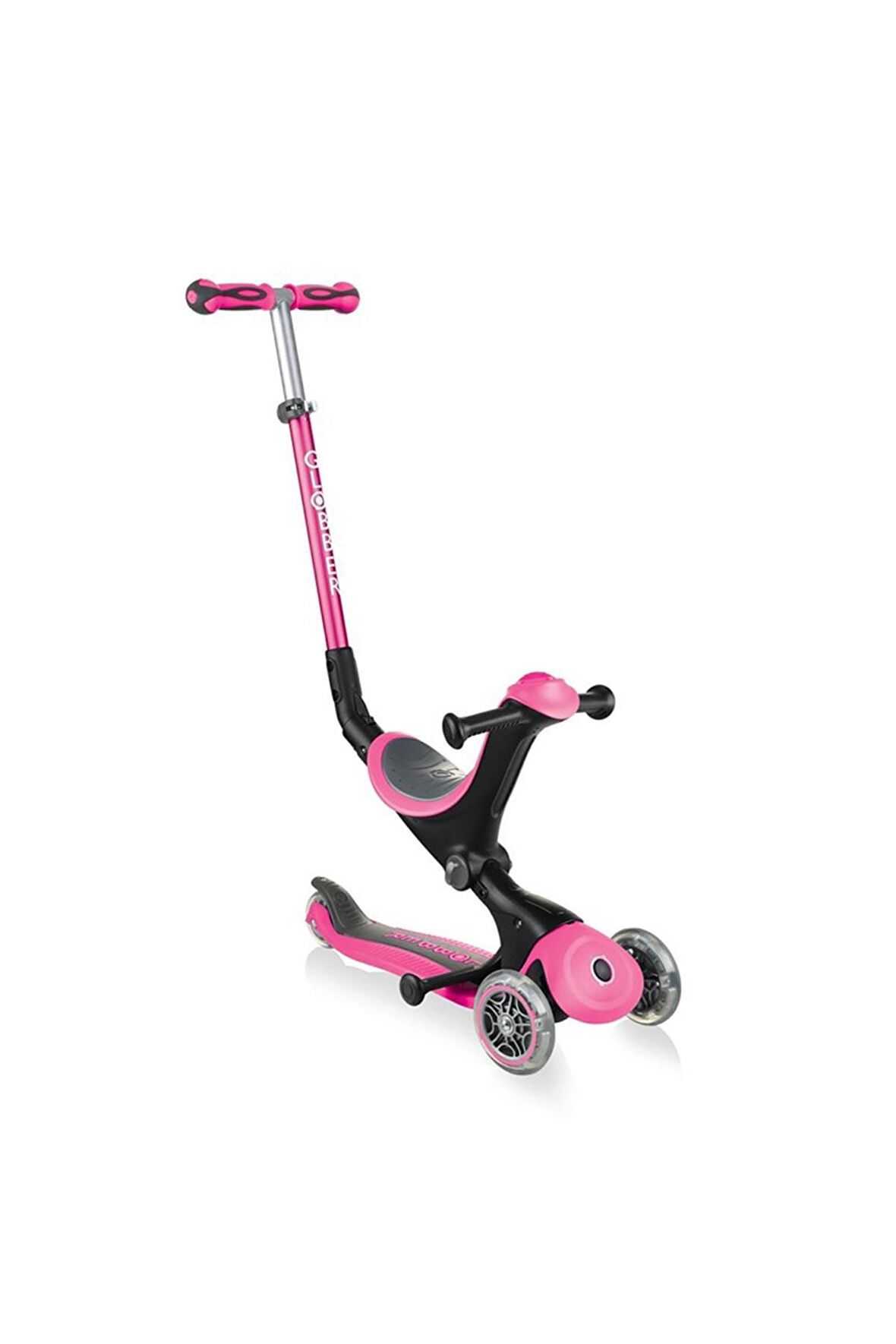 Globber Scooter/Go Up Deluxe/Pembe