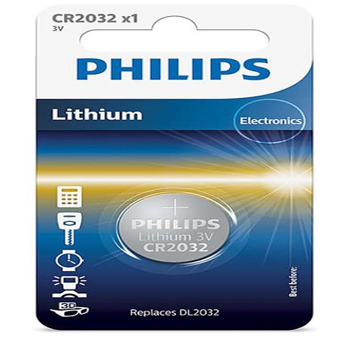 Philips Mını Dugme 2032 3V X1 CR2032/01B