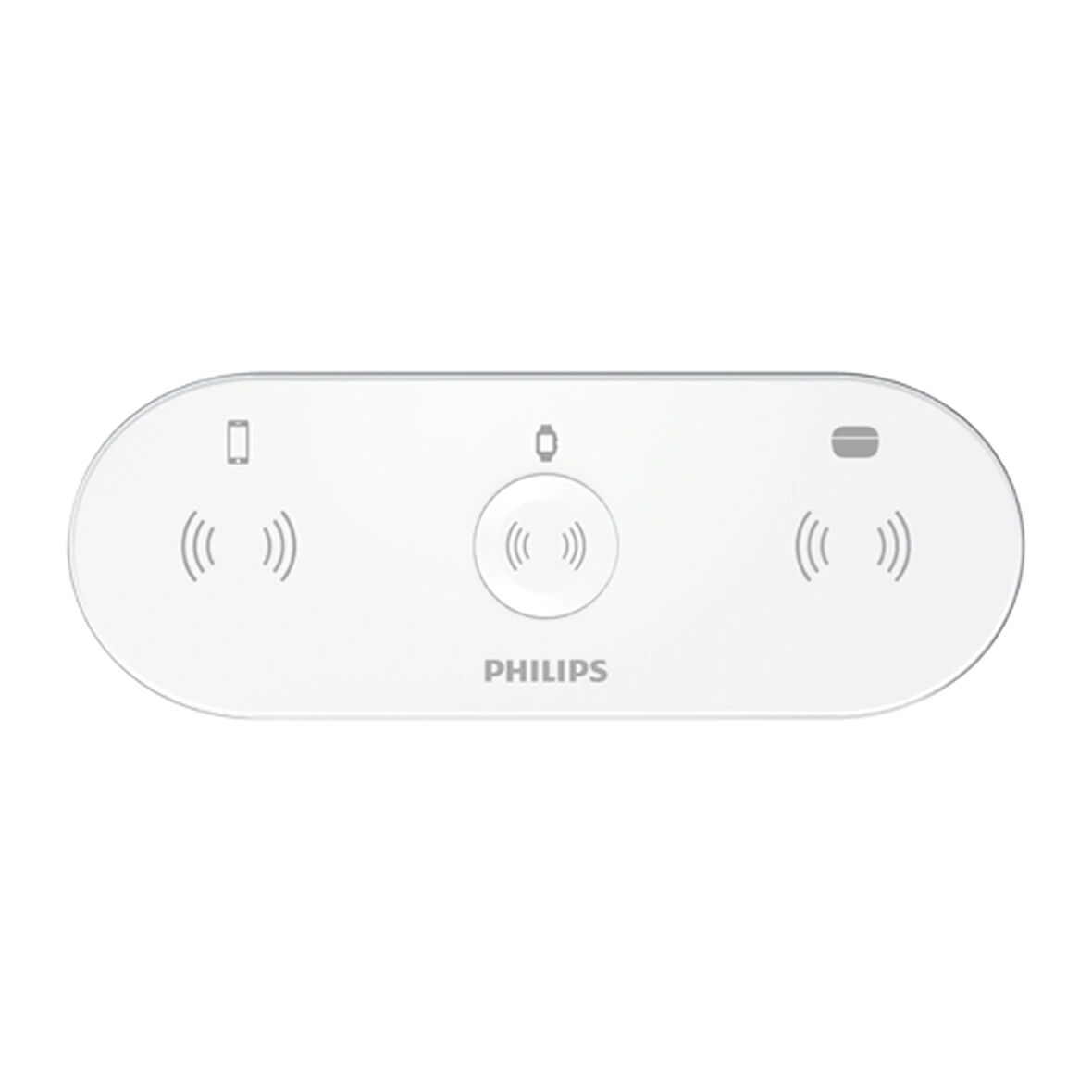 Philips Qİ 3 in 1 15W Kablosuz Şarj Cihazı Beyaz