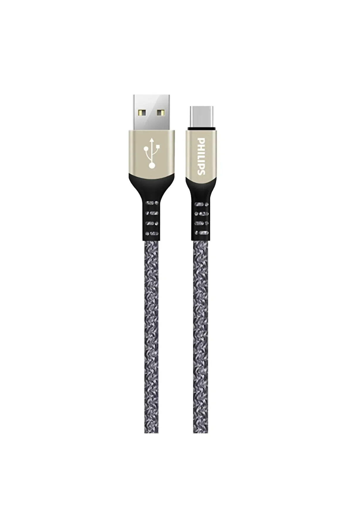 USB-C Şarj ve Data Kablosu, Hızlı Şarj, 3A Yüksek Akım, 1 Metre, Dayanıklı Örgü Kablo,DLC5001A
