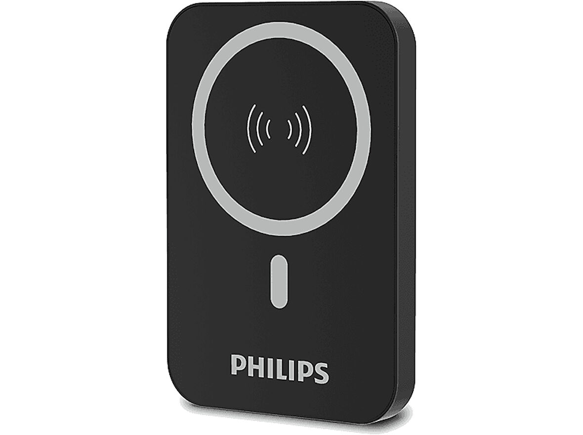 PHILIPS DLP9771/00 5.000 mAh 20W 1xUSB-C MagSafe Wireless Şarj Cihazı Siyah