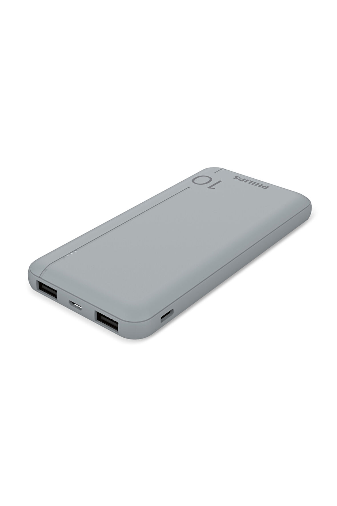 DLP2810CV/00 10.000 mAh Powerbank 2xUSB-A, 1xUSB-C, Gümüş