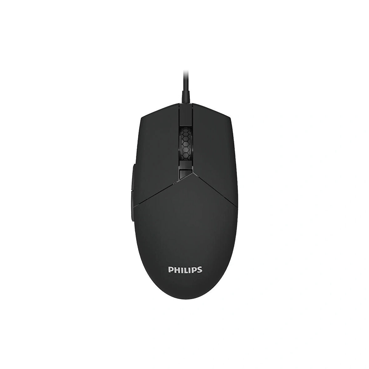 Philips SPK9304 USB Kablolu 6400DPI 6 Tuşlu Optik Mouse Siyah