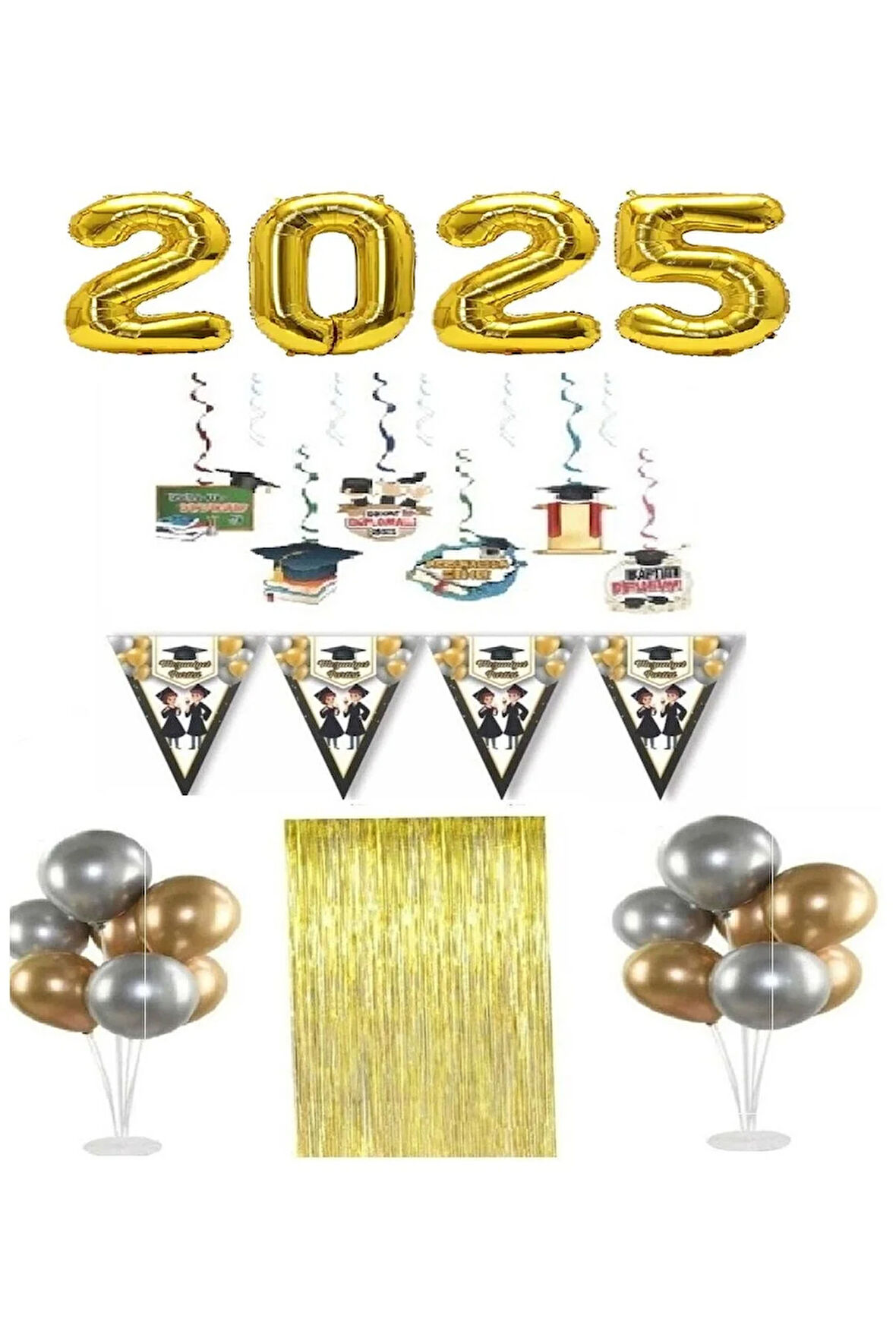 2025 Mezuniyet Töreni Süslemeleri