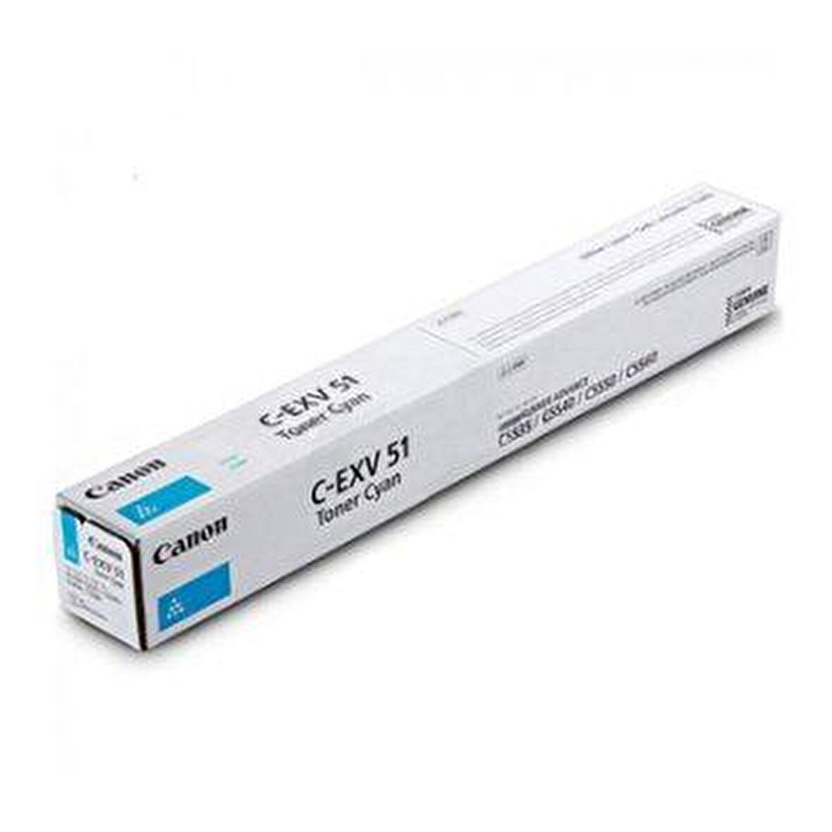 Canon C-EXV-51 Mavi Orjinal Fotokopi Toneri