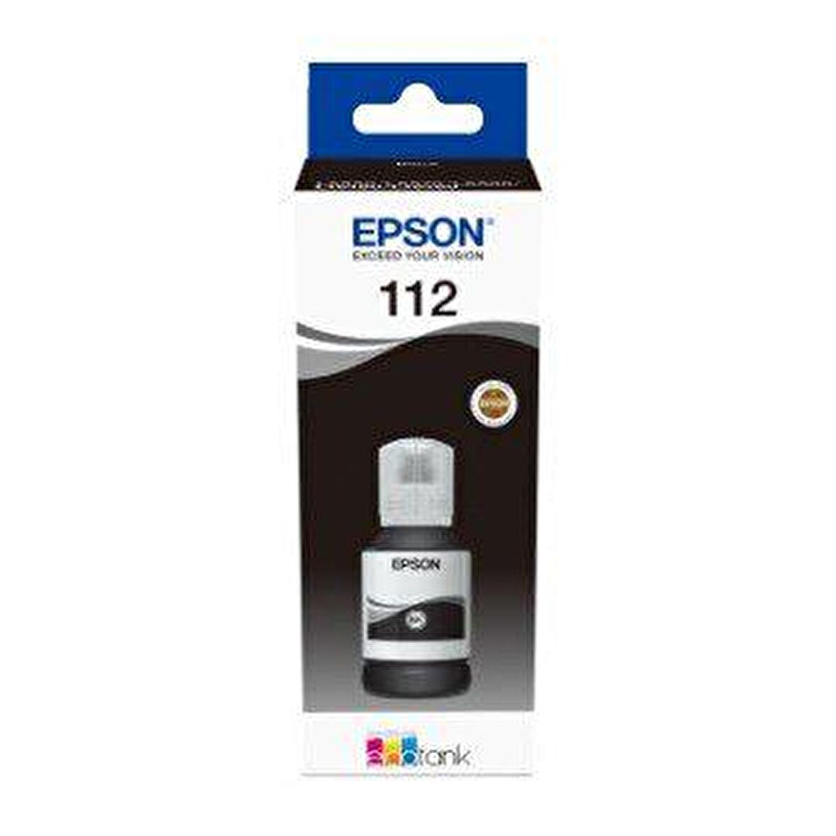 Epson 112 Siyah Orjinal Şişe Mürekkep Kartuş C13T06C14A