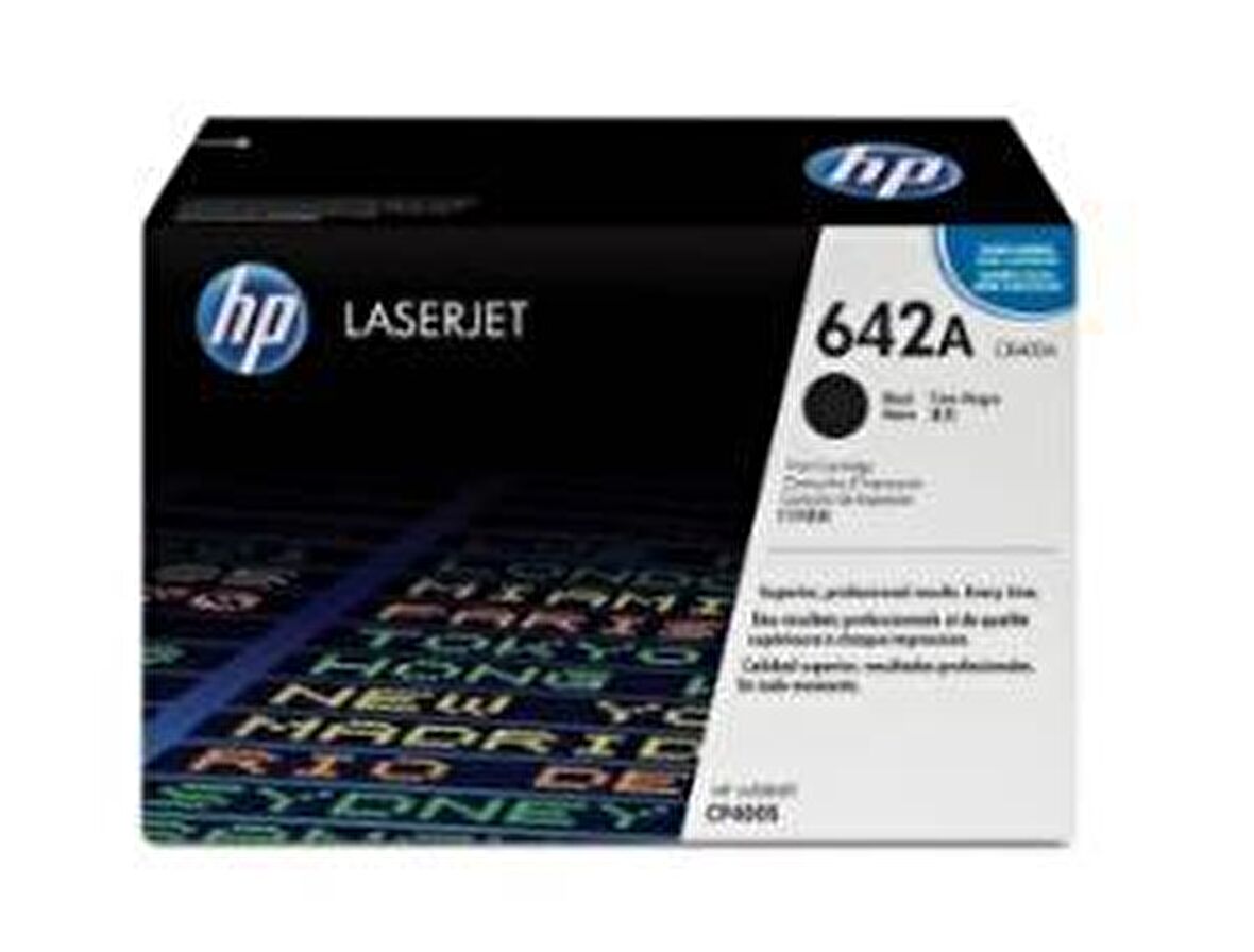 Hp CB504A Siyah Orjinal Yazıcı Toneri