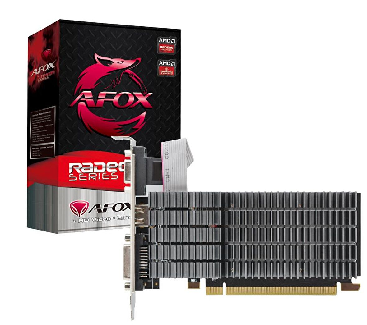 Afox Radeon R5220 2gb 64BIT Ddr3 Pcı-Express 2.0 Ekran Kartı AFR5220-2048D3L4