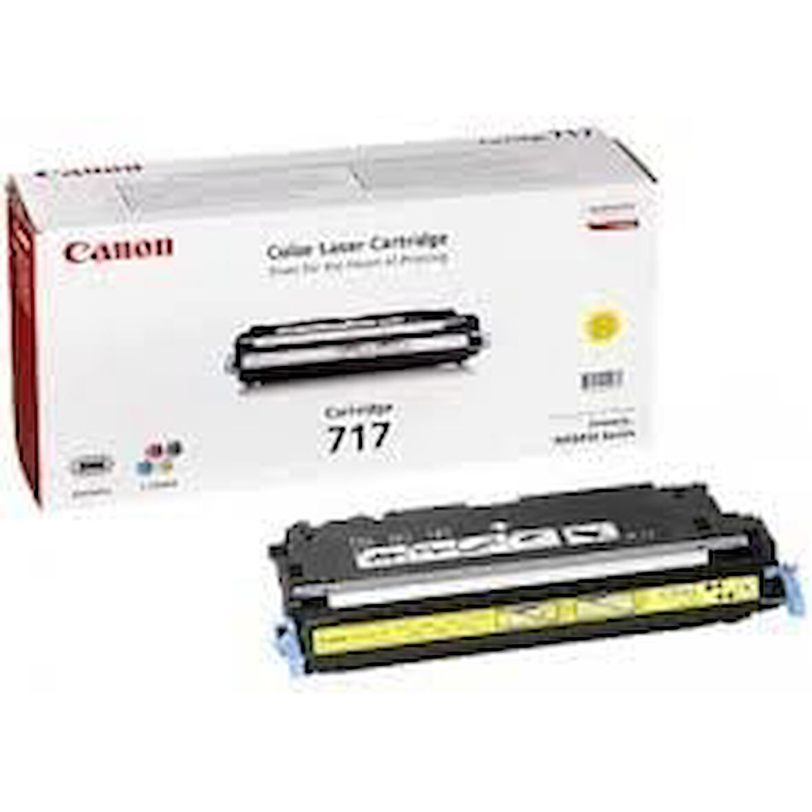 Canon CRG-717Y (2575B002) Sarı Yellow Orjinal Toner - MF8450 (T3998)