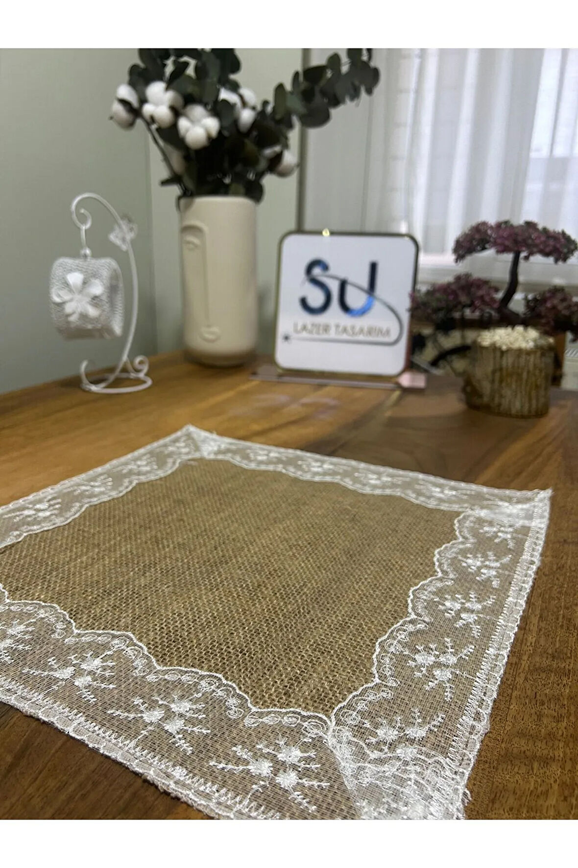 Özel Kumaş ve Dantel Peçeteler - Zarif ve Şık