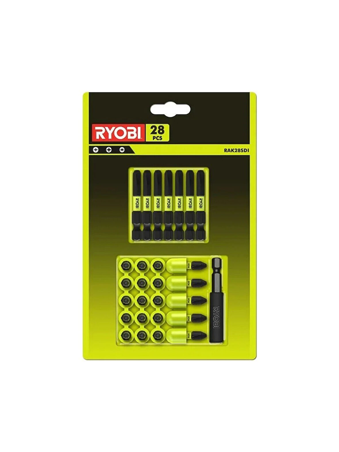 Ryobi RAK28SDIB2 28 Parça Vidalama Ucu Seti - 5132003790