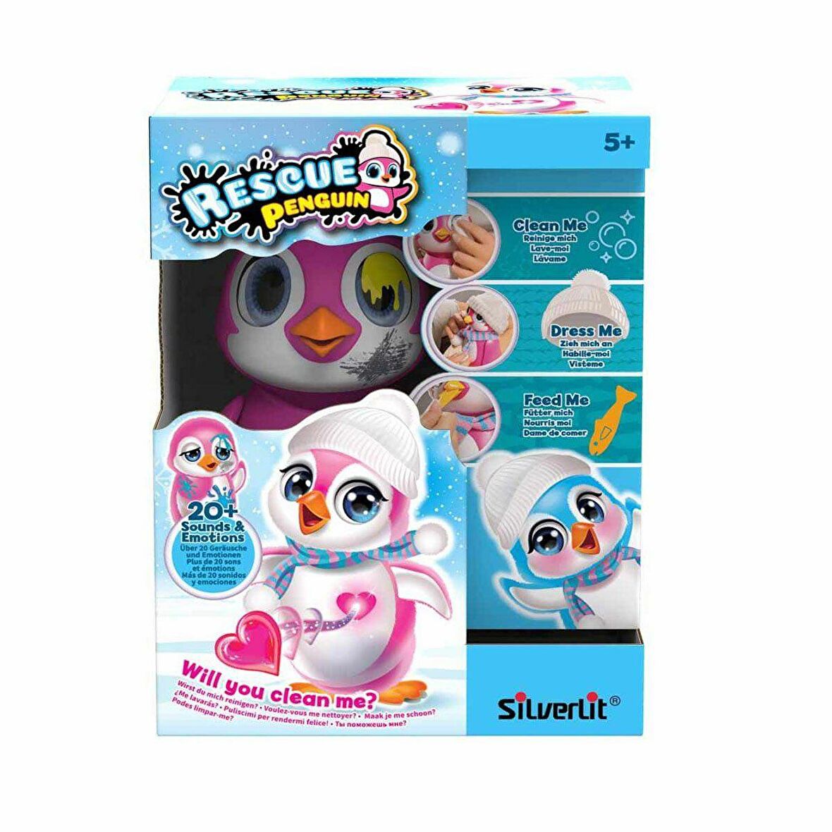 FABBATOYS Silverlit Rescue Penguen Pembe