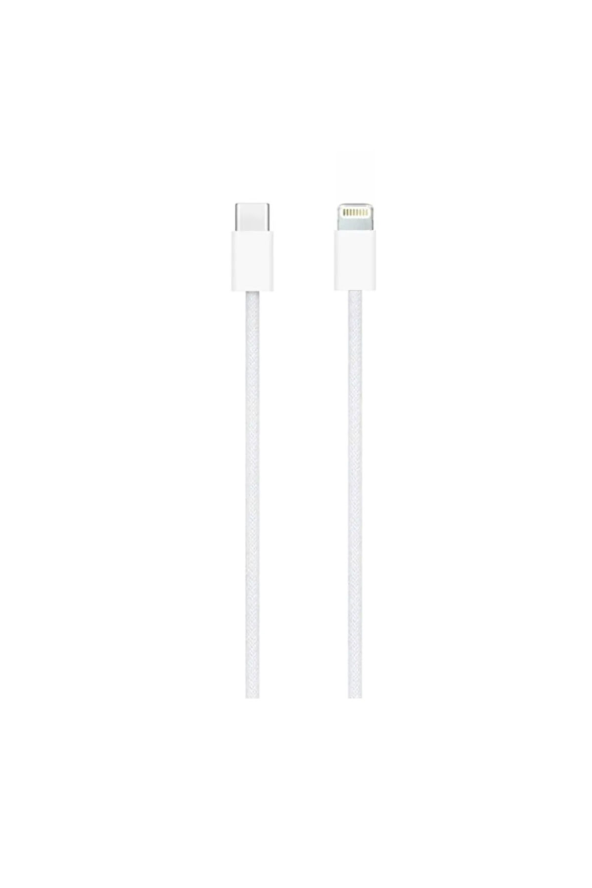 standart beyaz renk iphone 11/12/13/14 pro ve max Uyumlu Type-C To Lightning 100CM Şarj-Data Kablosu