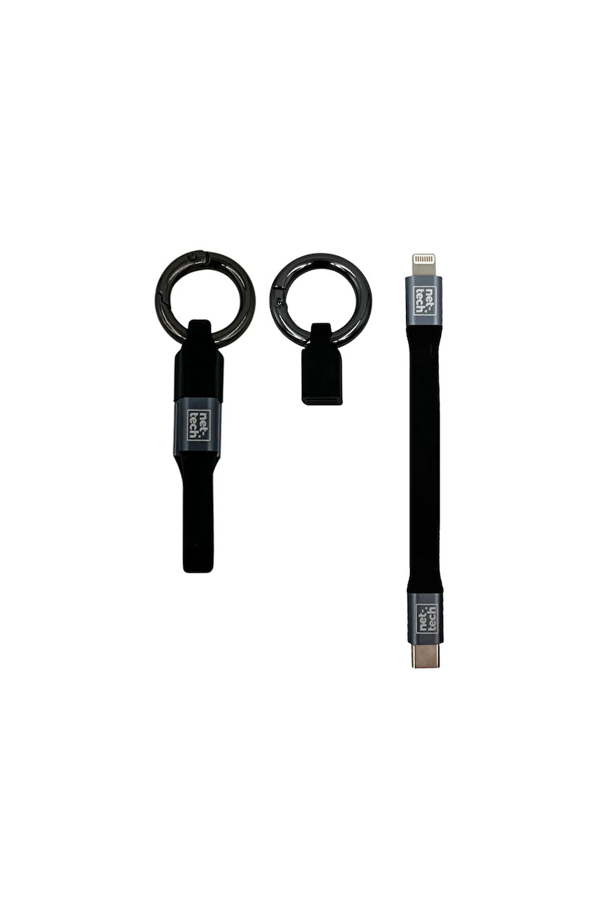 iphone Uyumlu kısa 27w  Anahtarlık hızlı şarj kablosu 20 Cm Type-C To Lightning Şarj ve Data Kablosu