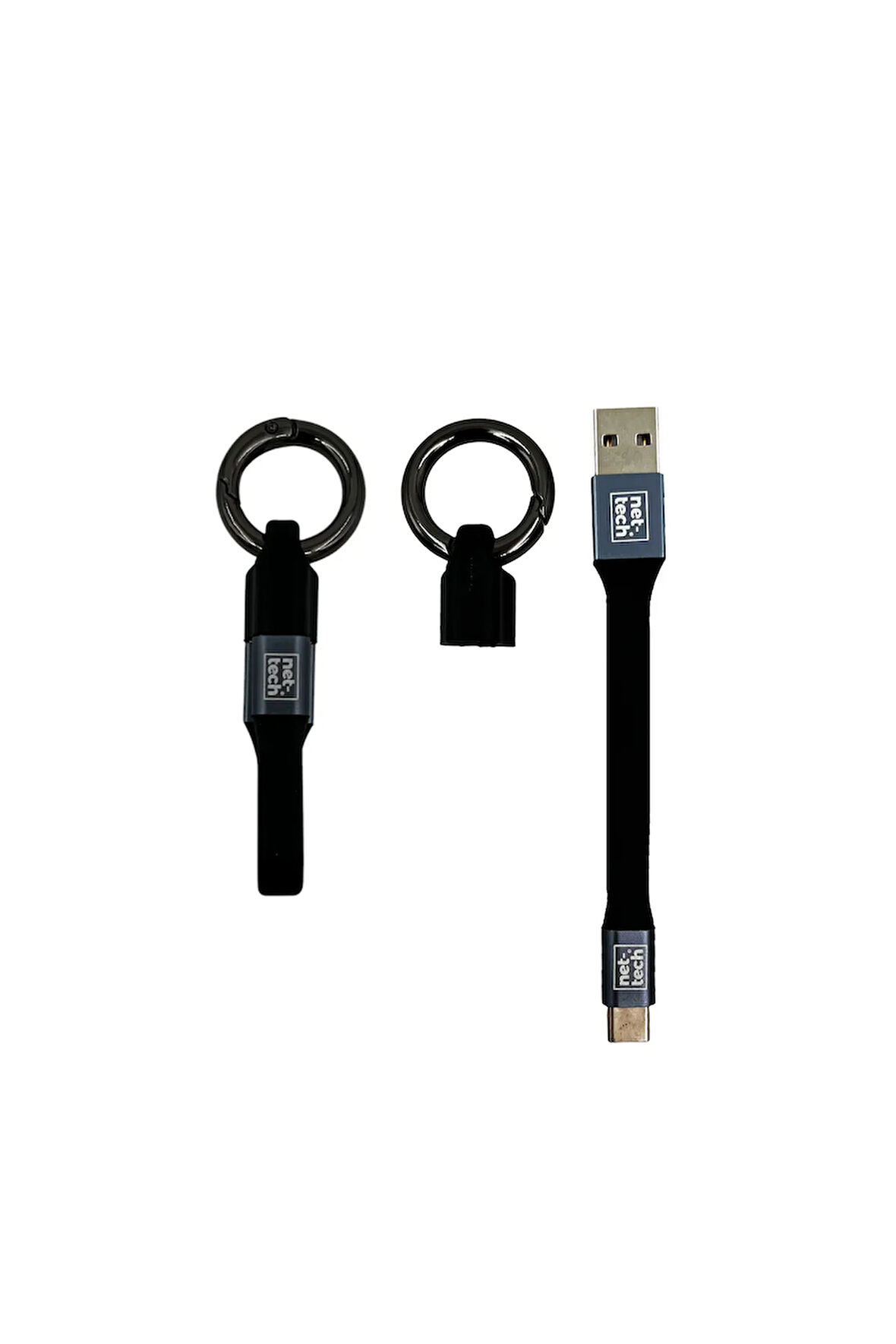 ÇOK kısa 3A. Anahtarlık hızlı şarj USB kablosu 20 Cm USB-C To Type-C Şarj Kablo Veri ve Data Kablosu