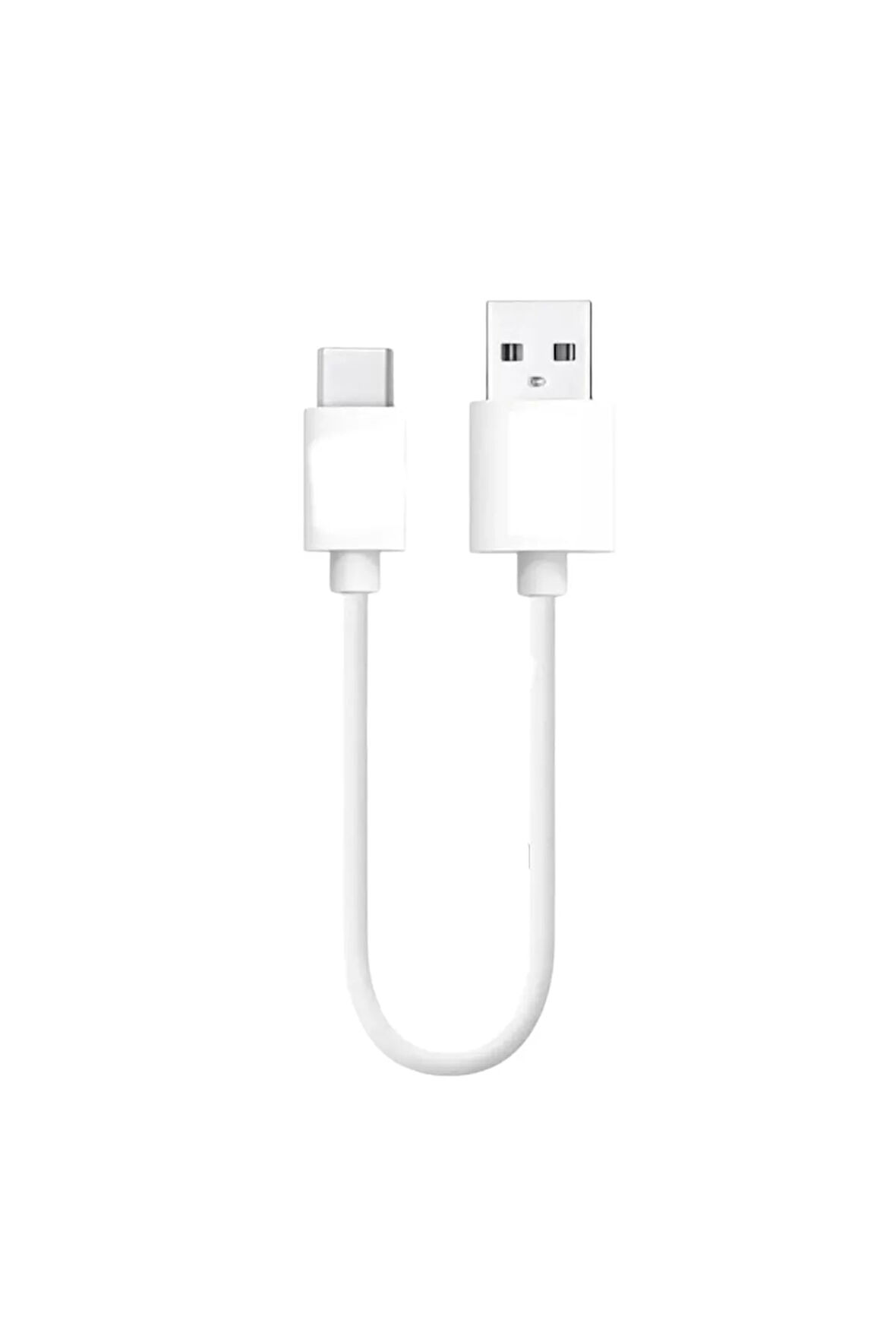 Çok kısa Hızlı şarj veri,data beyaz şarj kablosu Usb-c to type-c 20cm beyaz (12W Hızlı Şarj Desteği)