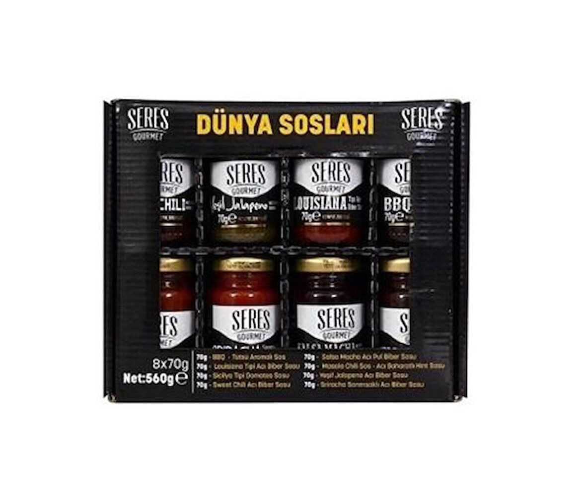 Seres Gourmet Dünya Sosları Set (8x70 g ) _560 g