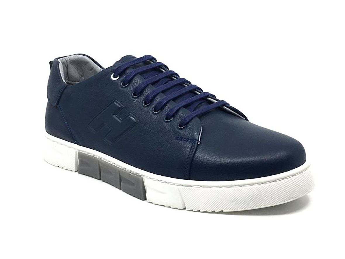 Luis Figo Hakiki Deri Ortopedik Erkek Rahat Günlük Büyük Numara Sneaker Ayakkabı 45-48