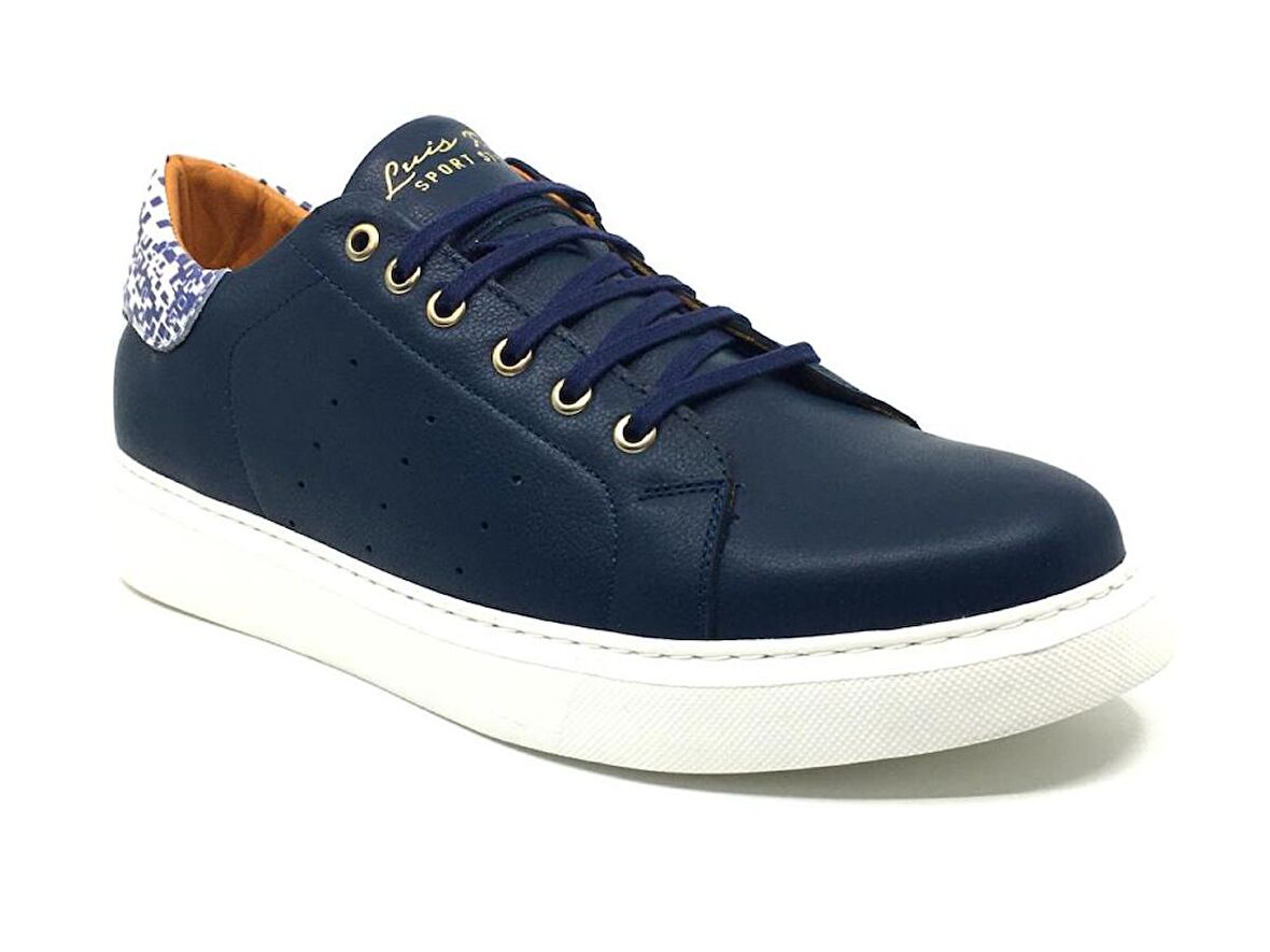 Luis Figo Hakiki Deri Ortopedik Erkek Rahat Günlük Büyük Numara Sneaker Ayakkabı 45-50