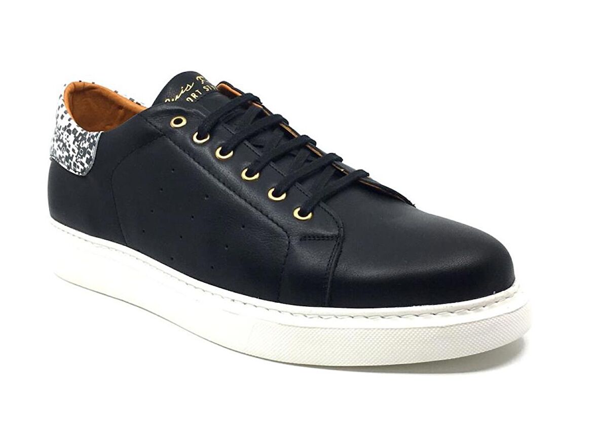 Luis Figo Hakiki Deri Ortopedik Erkek Rahat Günlük Büyük Numara Sneaker Ayakkabı 40-50