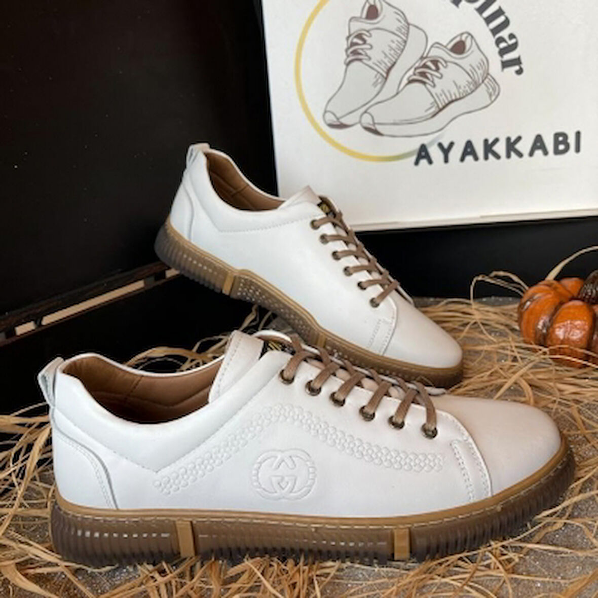 Luis Figo Hakiki Deri Rahat Ortopedik Erkek Günlük Sneaker Spor Ayakkabı Yeni Sezon 39-44