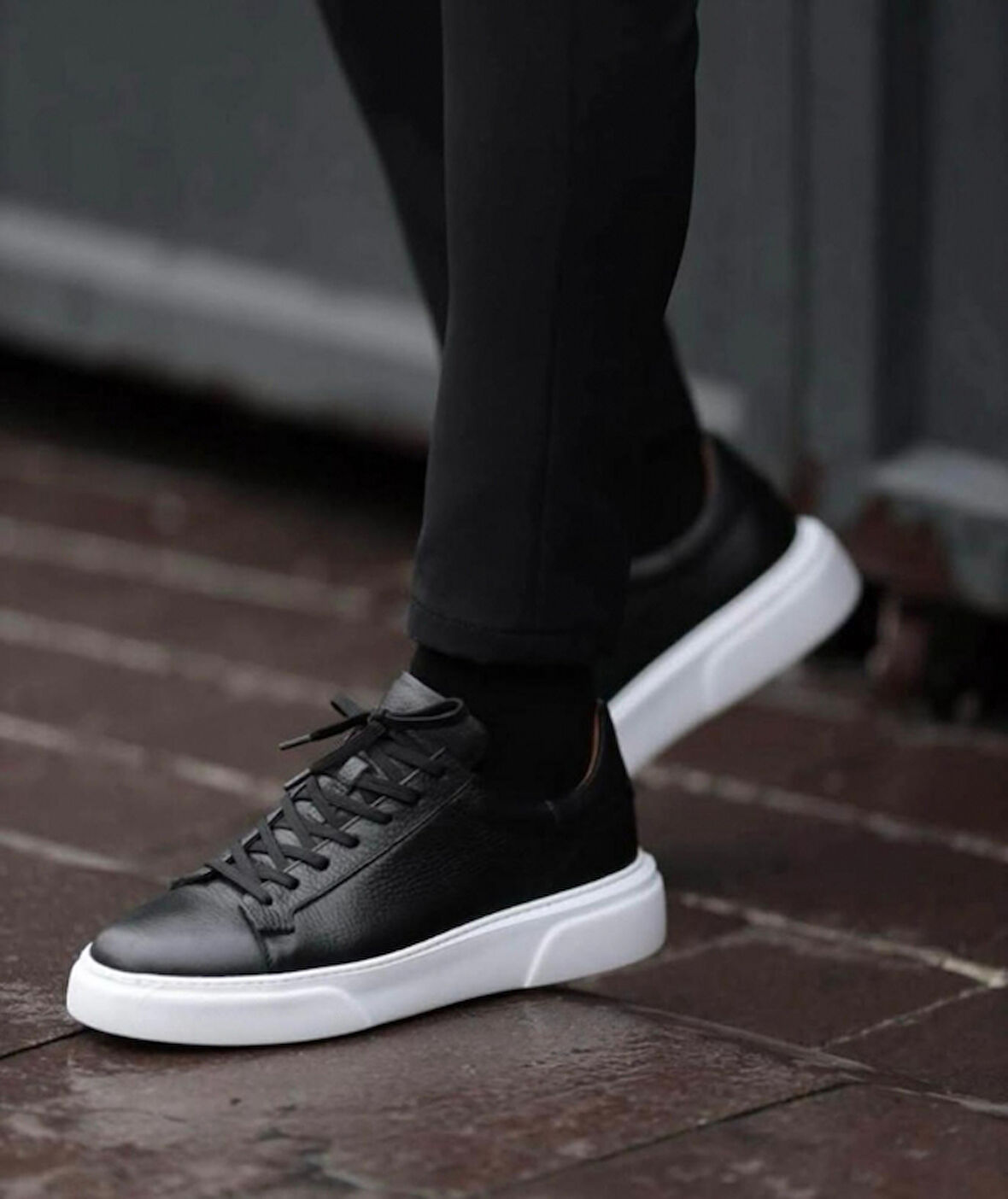 Taşpınar %100 Hakiki Deri Ortopedik Yazlık Hafif Erkek Rahat Günlük Büyük Numara Sneaker Sneaker 38-47