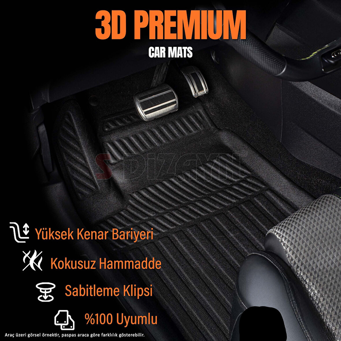 TORRES EVX ARACA ÖZEL 3D PASPAS 2023 2024 2025 2026