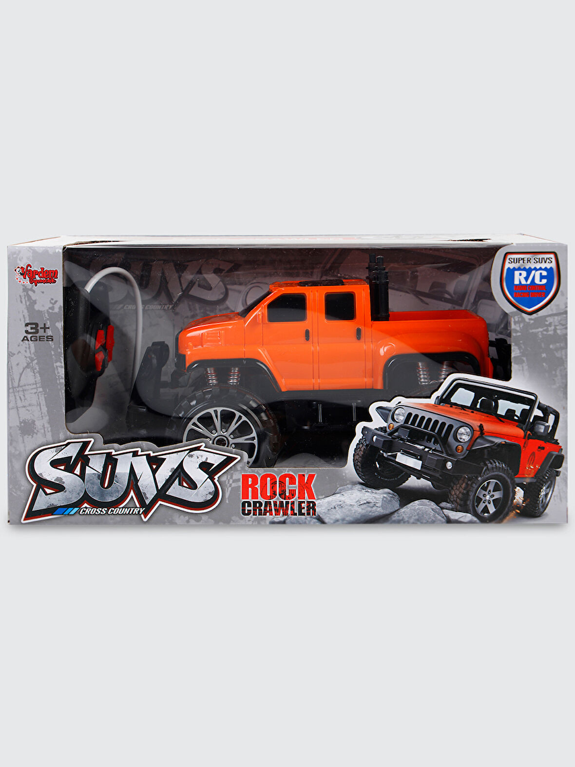 Vardem Sarjlı 1:18 Rock Drift Arazi Aracı Turuncu