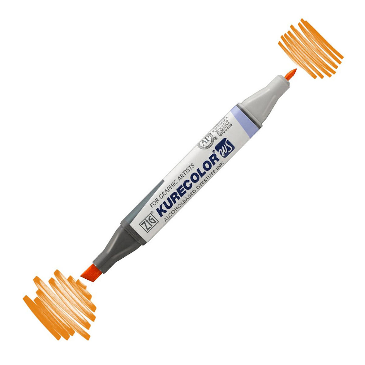 Zig Kurecolor Kc3000 Twin S Marker Kalem 406 Cadmium Orange