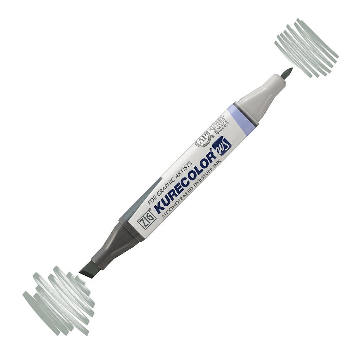 Zig Kurecolor Kc3000 Twin S Marker Kalem 845 Green Gray