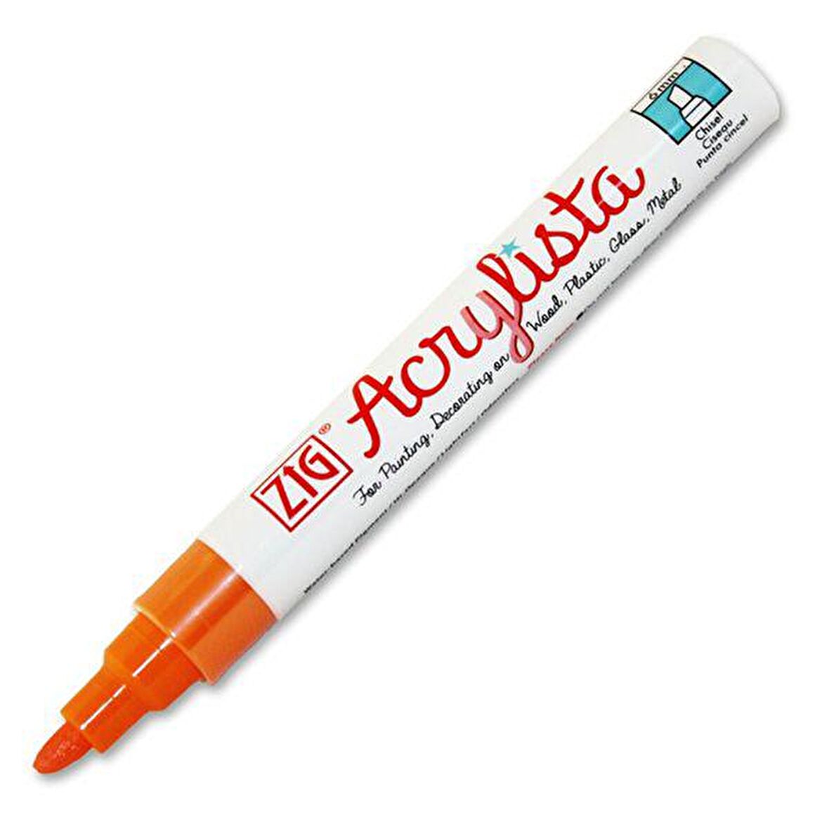 Zig Acrylista Markör Kesik Uç PAC-50 070 Pumpkın
