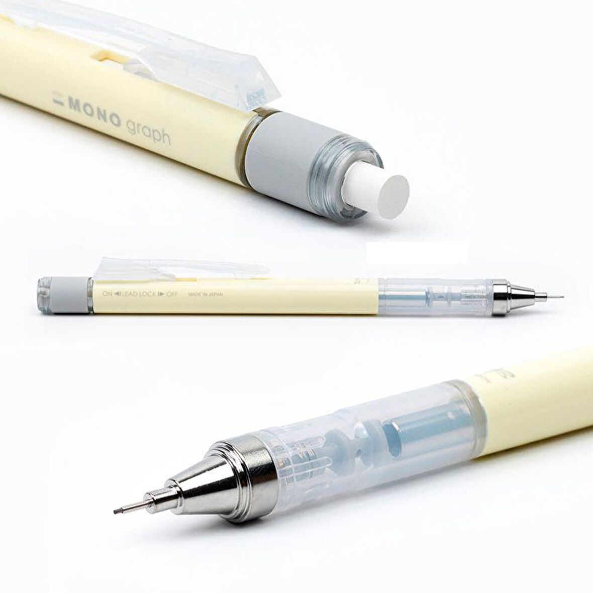 Tombow Mono Graph Versatil Kalem 0.5mm Pastel Cream Yellow