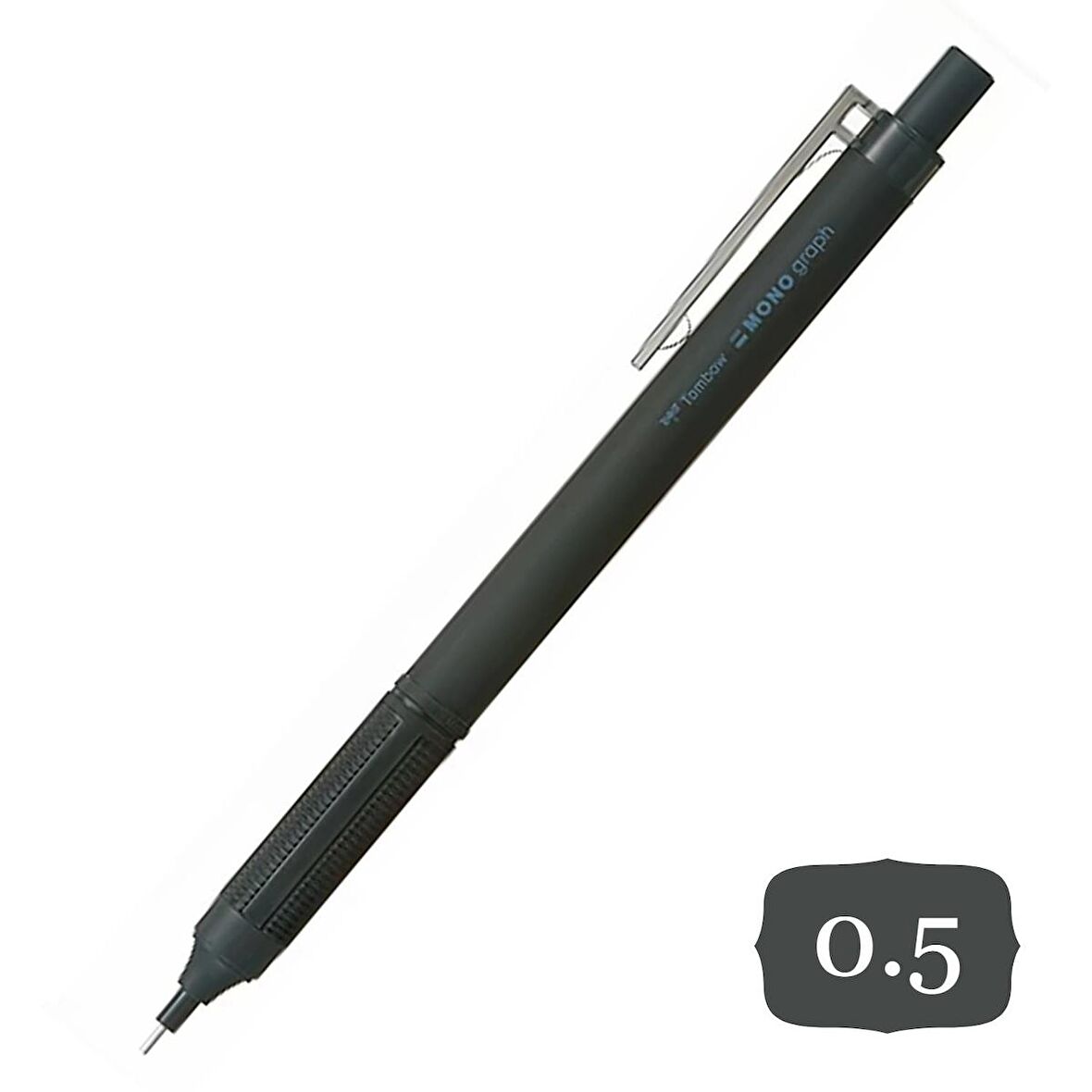 Tombow Mono Graph Lite Mekanik Versatil Uçlu Kalem 0.5 Siyah Blisterli (DPA-122B)