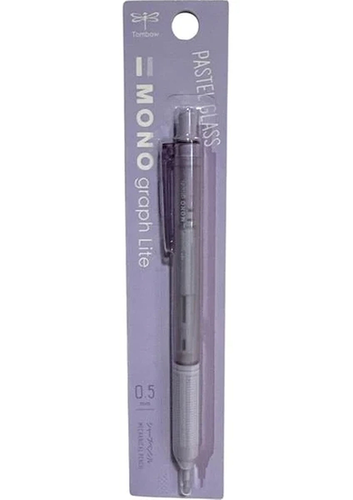 Tombow Mono Graph Lite Pastel Glass Cam Mor 0.5 Kalem (MGL907LPK)