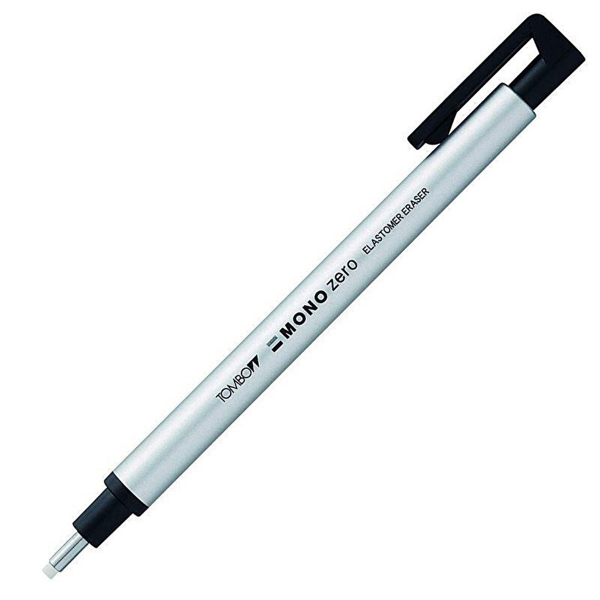 Tombow Mono Zero Kalem Silgi Yuvarlak Uç Gümüş 2.3mm