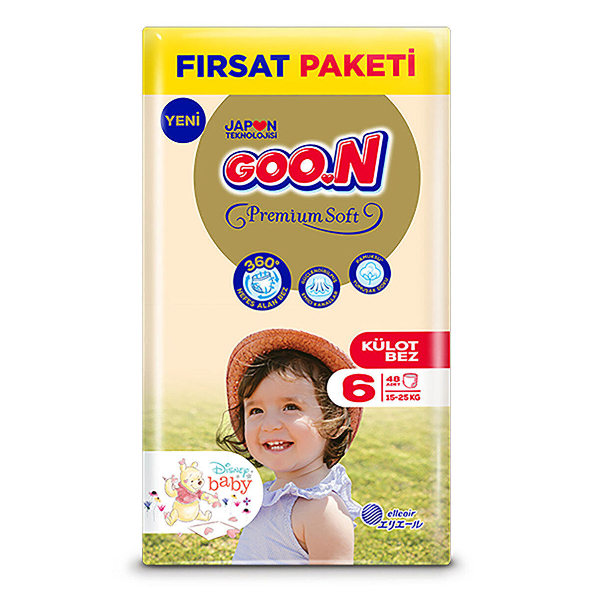 Goon Premium Soft 6 Numara 48'li Külot Bez