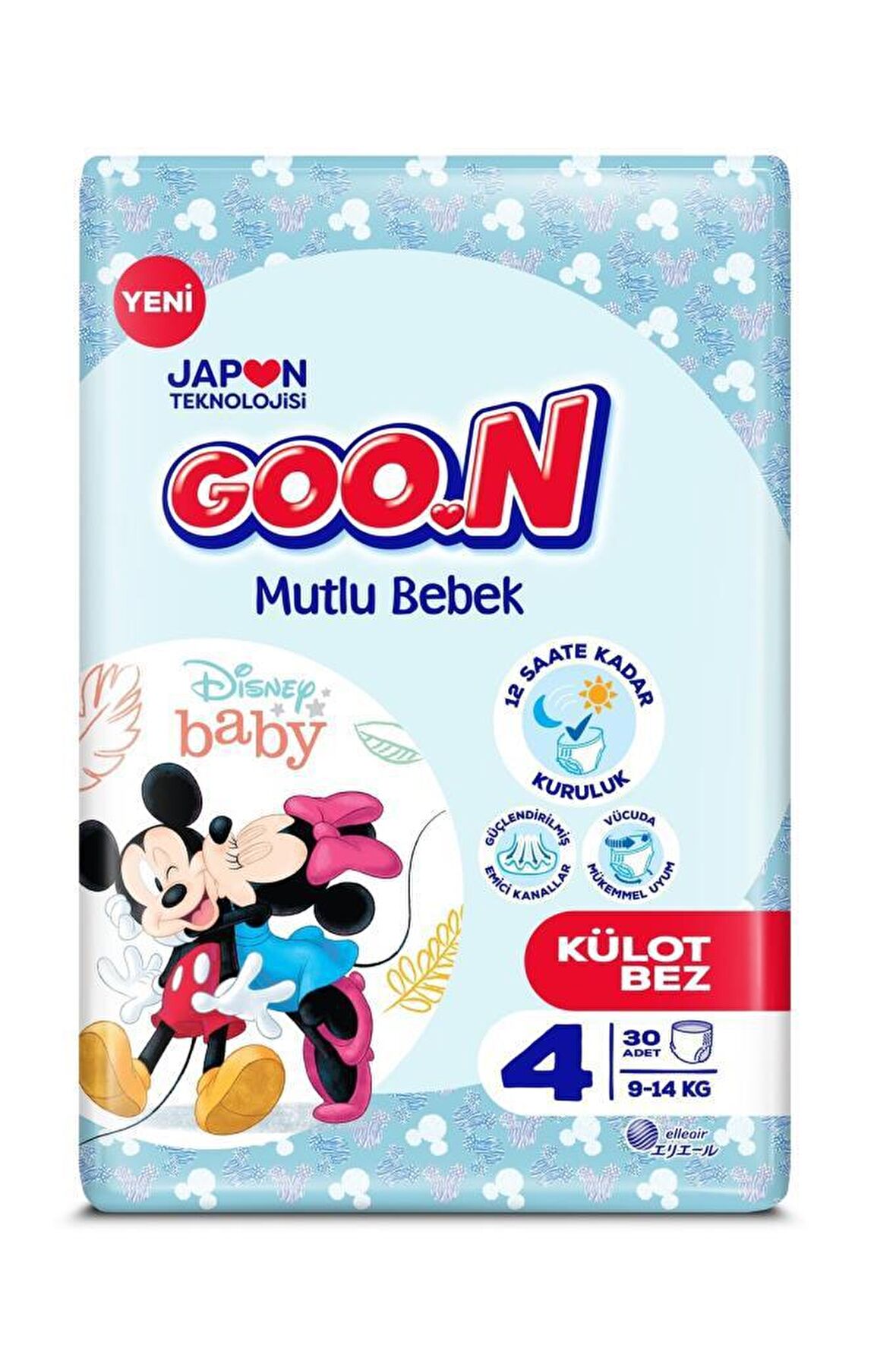 Goon Mutlu Bebek Külot Bez Jumbo 4 Numara 30'lu 