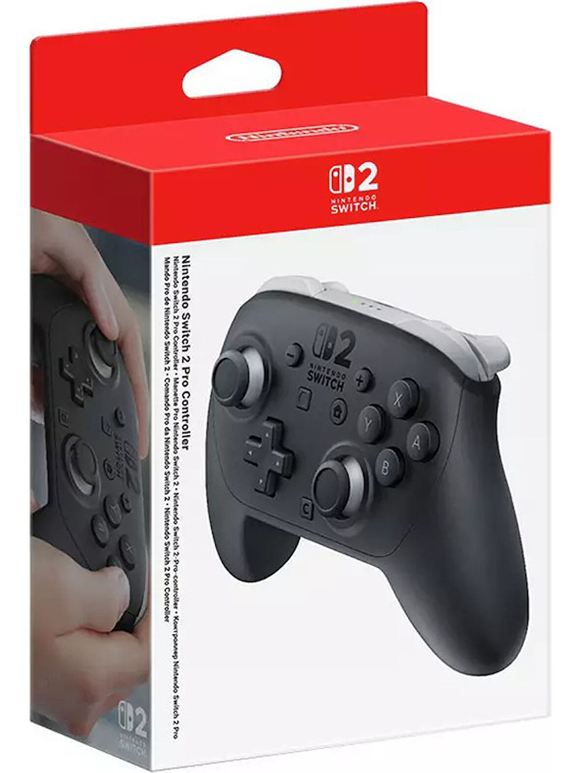 Nintendo Switch 2 Pro Controller Black  Orjinal