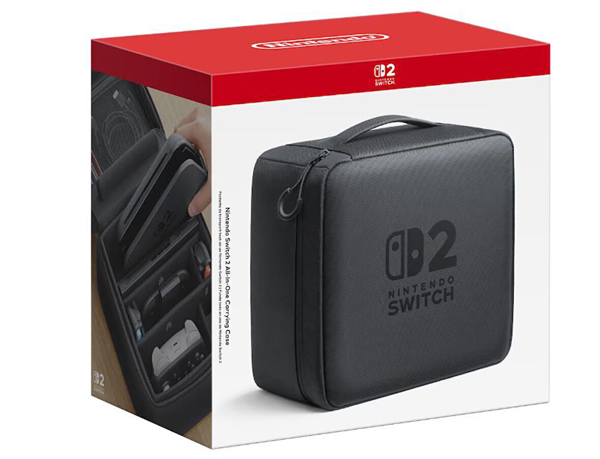 Nintendo Switch 2 Hepsi Bir Arada Taşıma Çantası Orjinal