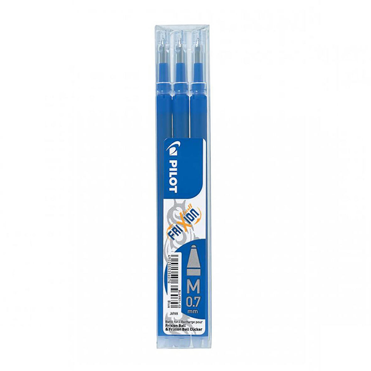 Pilot Frixion Roller Kalem Refili 0.7 mm Mavi 3’lü Set