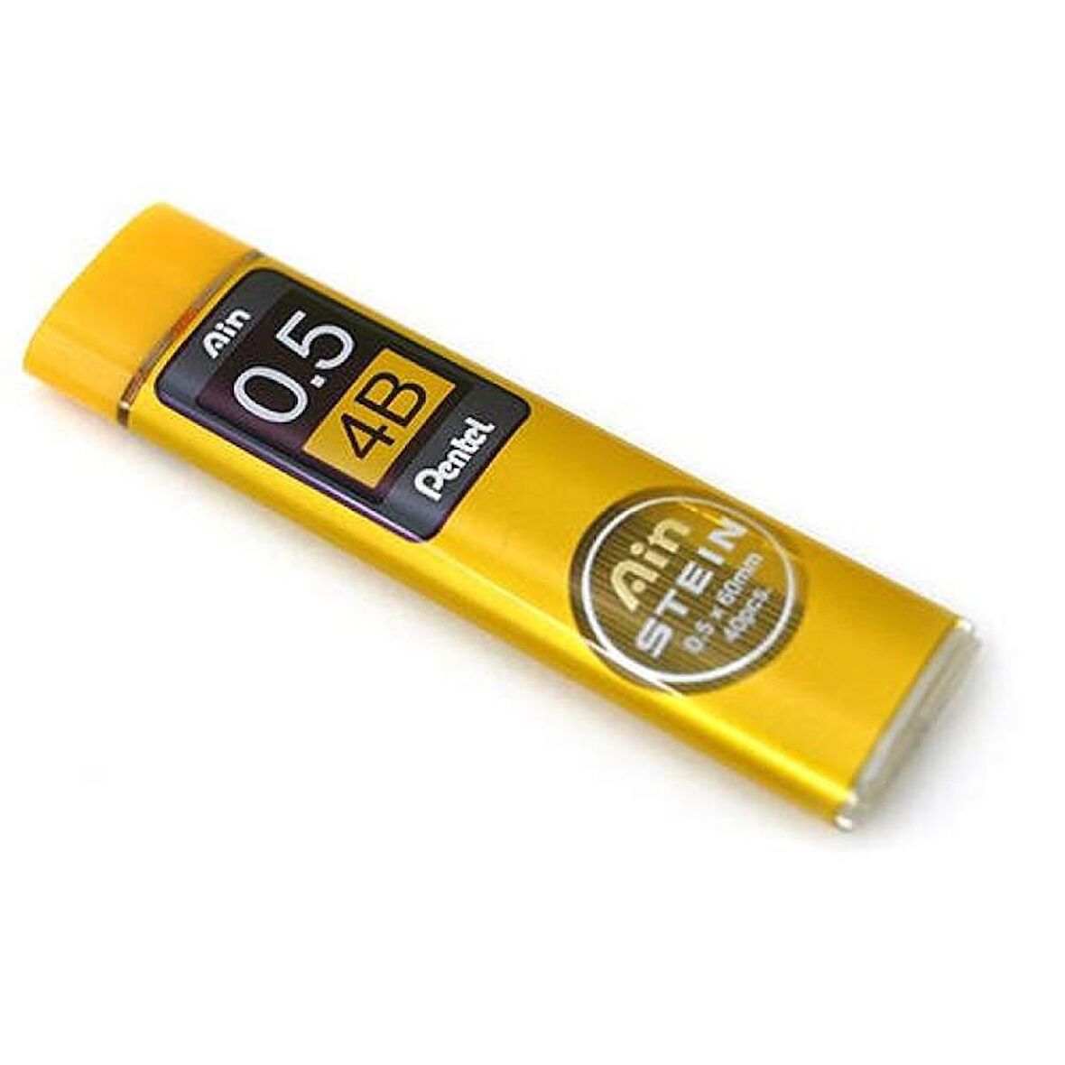 Pentel Ain Stein Min (Mekanik Kurşun Kalem Ucu) 0.5 mm 4B 40'lı Tüp