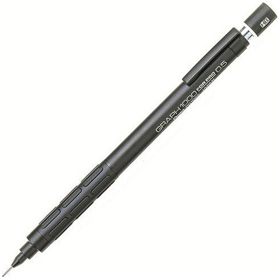 Pentel Graph 1000 0,5mm Mat Metal Gövde Profesyonel Vesatil Kalem Y PG1005CS-B