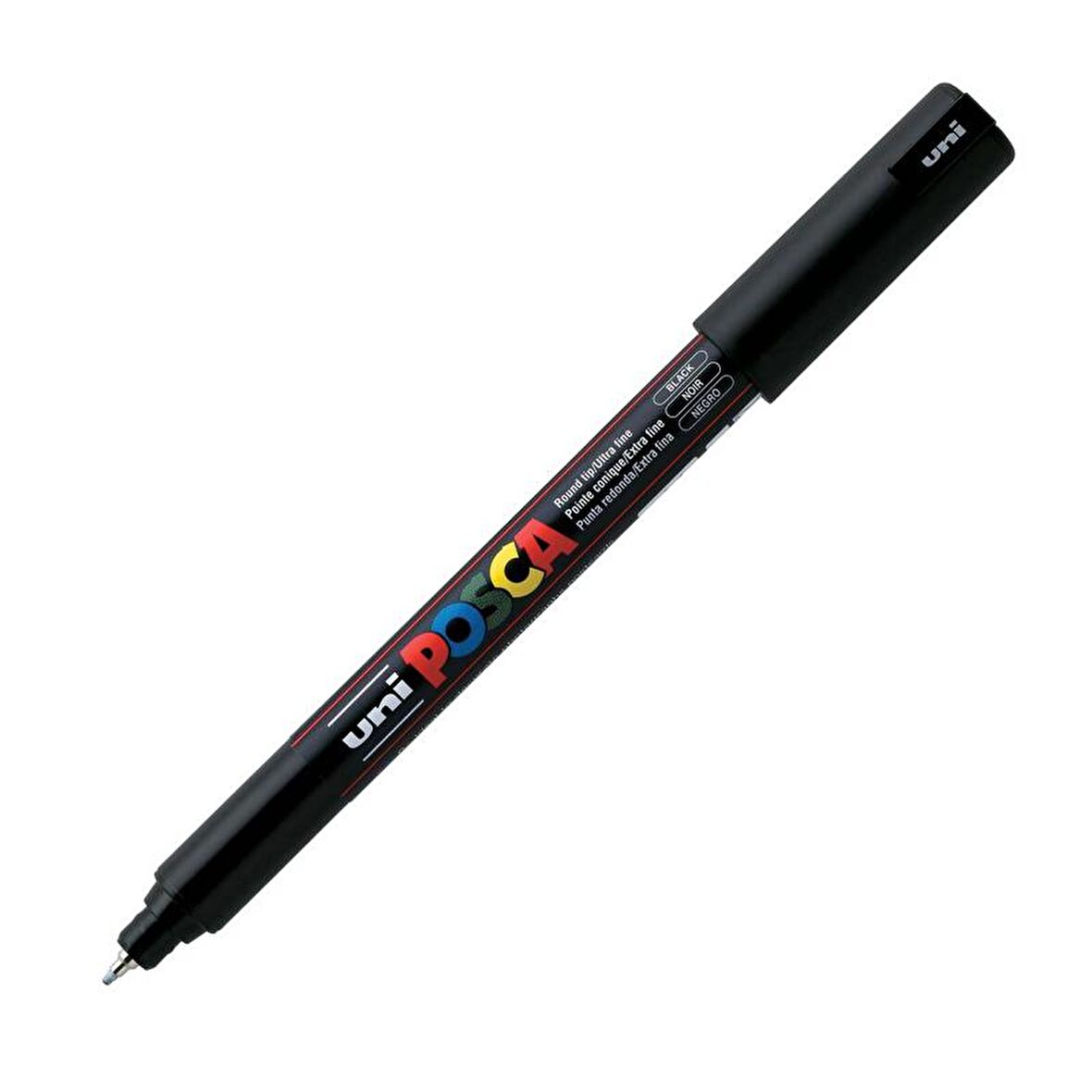 Uni Posca Marker 0.7mm PC-1MR Black