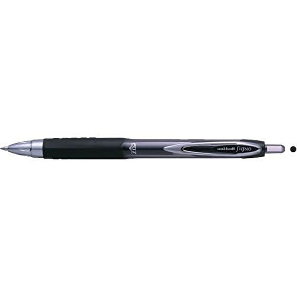 Uni-Ball Roller Kalem Signo 207 Bold Jel Bilye Uç Mekanik 1.0 MM Siyah UMN-207