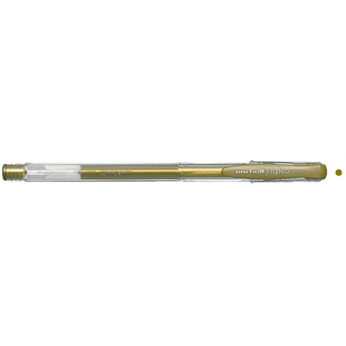 Uni-Ball Roller Kalem Signo Fine Jel Bilye Uç 0.8 MM Altın UM-100