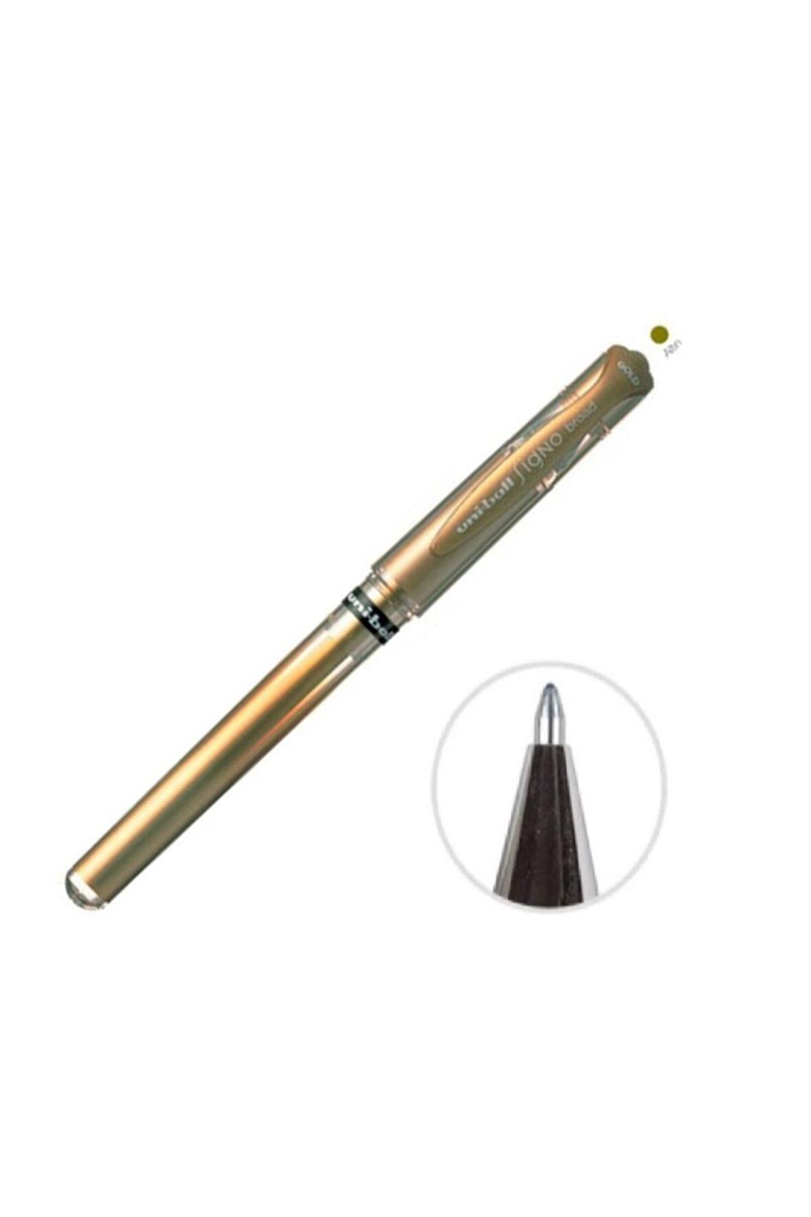 Altın Gold Um-153 Broad Pen İmza Kalem 1.0mm 1 Adet